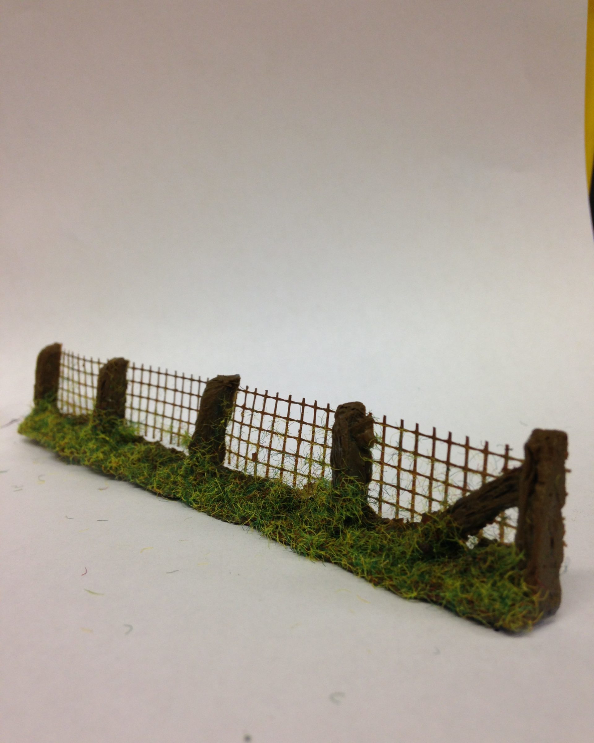 Railway 00/H0 Gauge Line Side Fencing Model Scenery Fence Gates x 6 